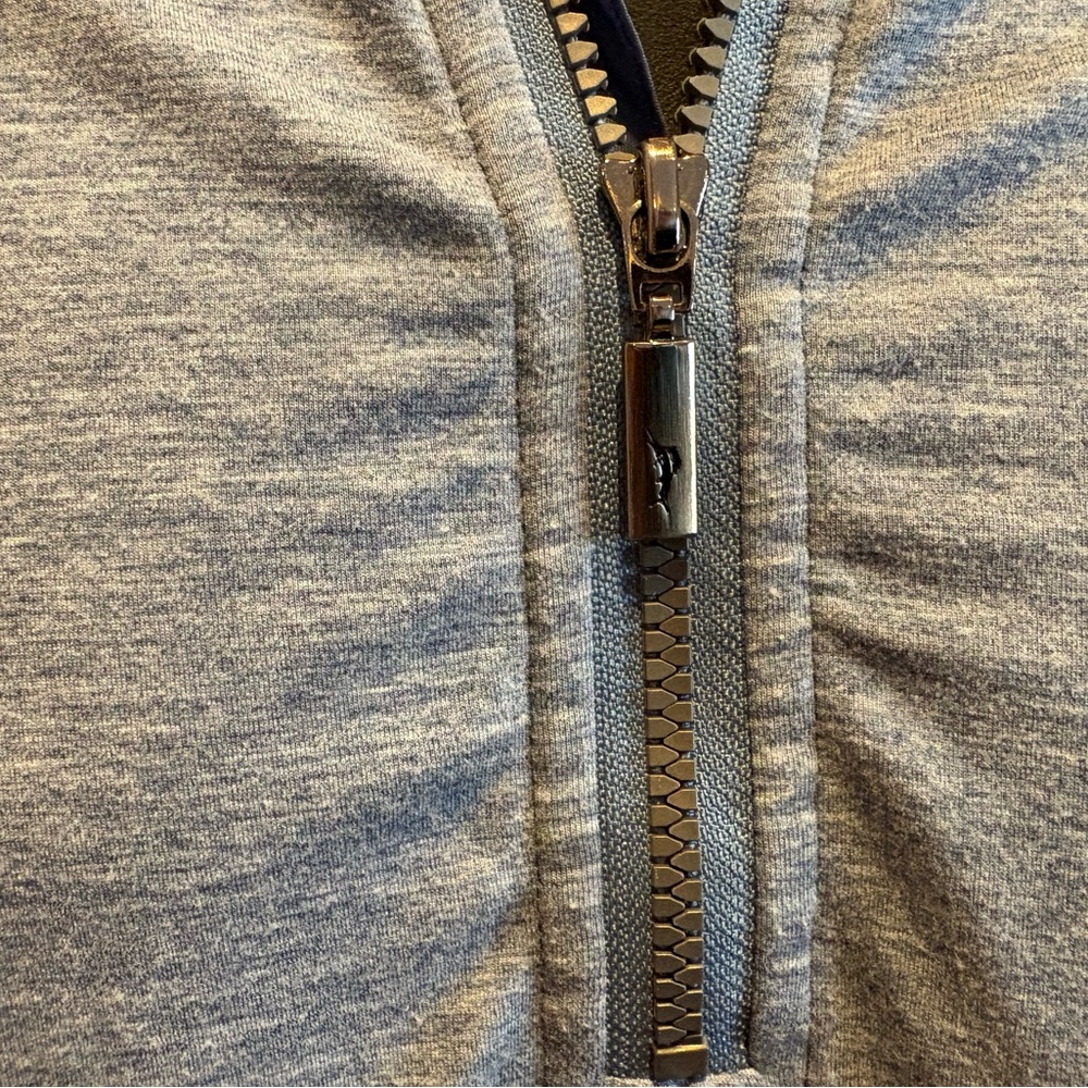 Tommy Bahama Heather blue Quarter-Zip Pullover‎ - Picture 8 of 10
